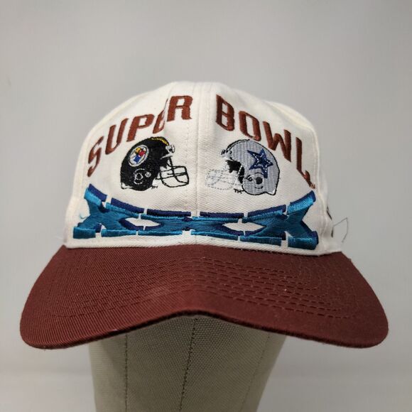 Logo Athletic Men's NFL Super Bowl XXX Hat Cowboys Steelers Vintage Embroidered - Picture 2 of 14